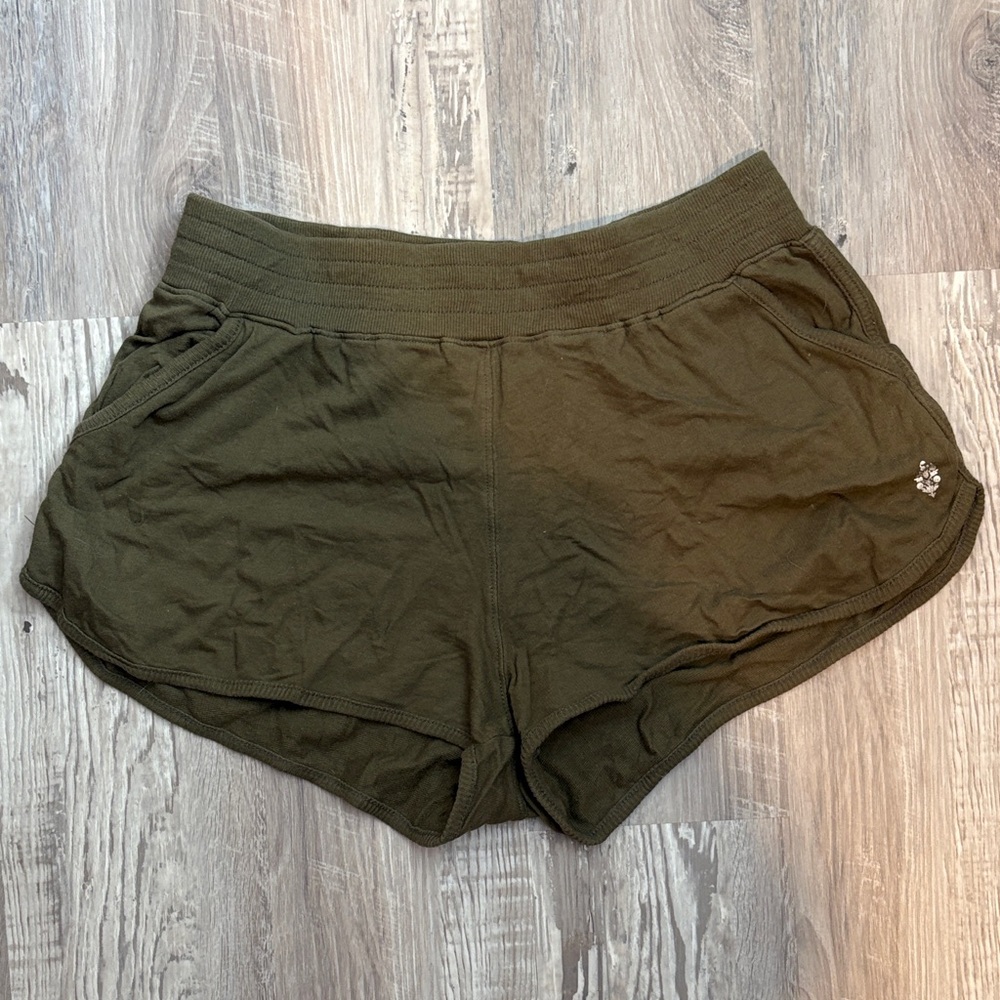 Olive Green Women's Shorts